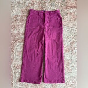 Draper James Pink Demin Ankle Crop